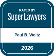 Rated by Super Lawyers, Paul B. Weitz, 2026